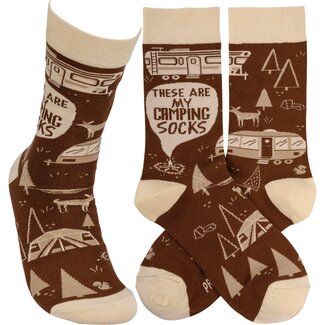 These Are My Camping Socks