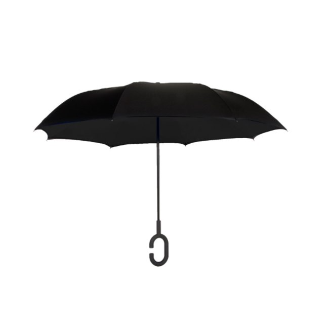 UnbelievaBrella Solid Reverse Closing Umbrella