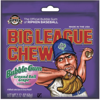 Grandpa Joe's Big League Chew Pouch Grape