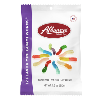 12 Flavor Mini Gummi Worms