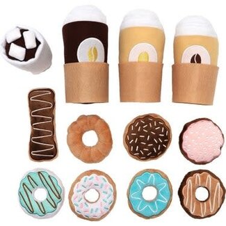 Wonder & Wise Coffee & Donut Play Food Set