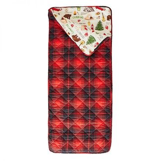 Wonder & Wise Lumberjack Plaid Sleeping Bag