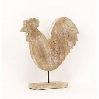 Rooster on Stand 9 x 10