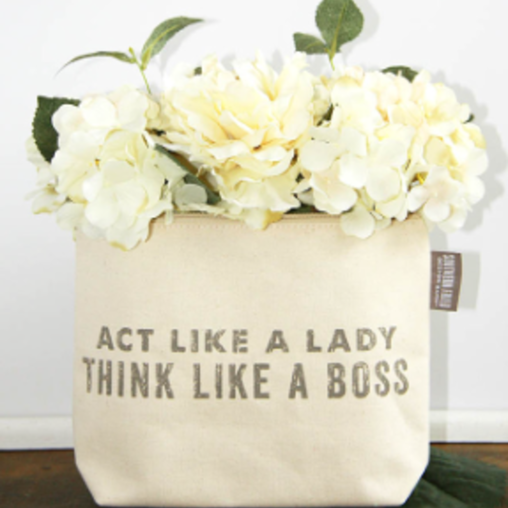 Southern Fried Design Barn Act Like a Lady - Zipper Pouch