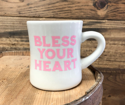 Bless Your Heart Cer Boot Mug