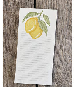 Southern Fried Design Barn Lemon Pattern - Notepad