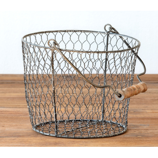 Aviary Wire Collecting Basket