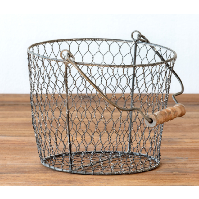 Aviary Wire Collecting Basket