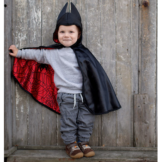 Reversible Spider/Bat Cape