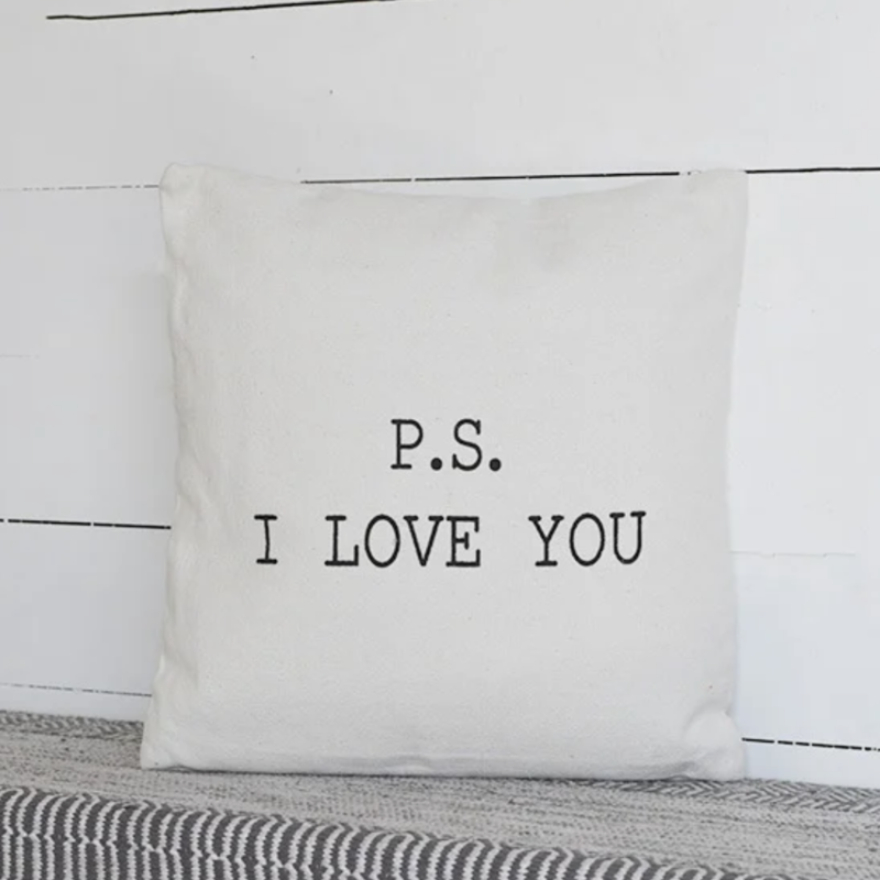 12x30" P.S. I Love You Pillow