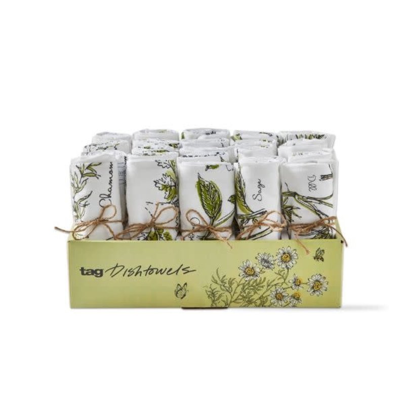 TAG Herb Dish Towel Assorted