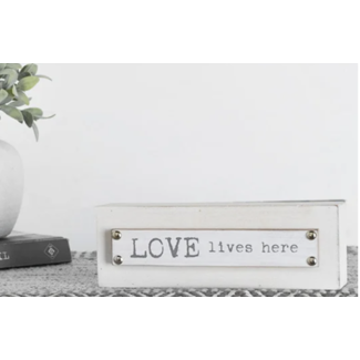 Love Lives Here Sign