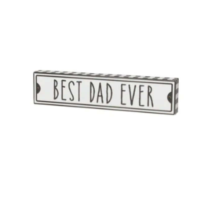 Best Dad Street Sign