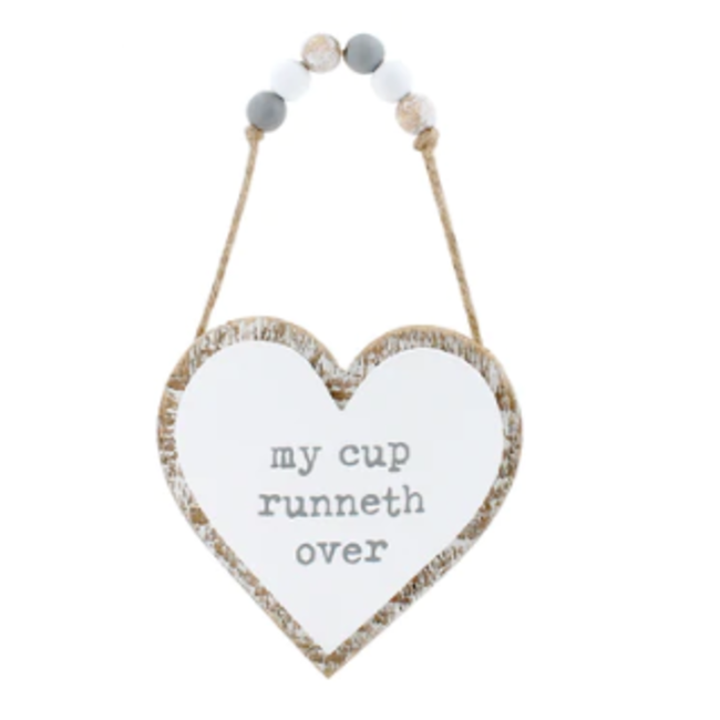 My Cup 3D Heart w/ Beads