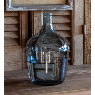 Porch View Home Decorative Demi John Glass Bottle Small