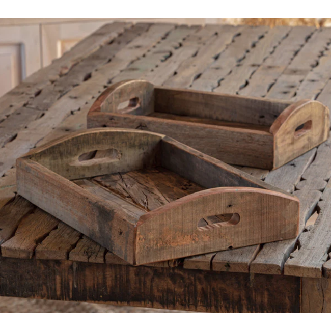 Primitive Wooden Tray