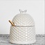 Honeycomb Design Honey Server