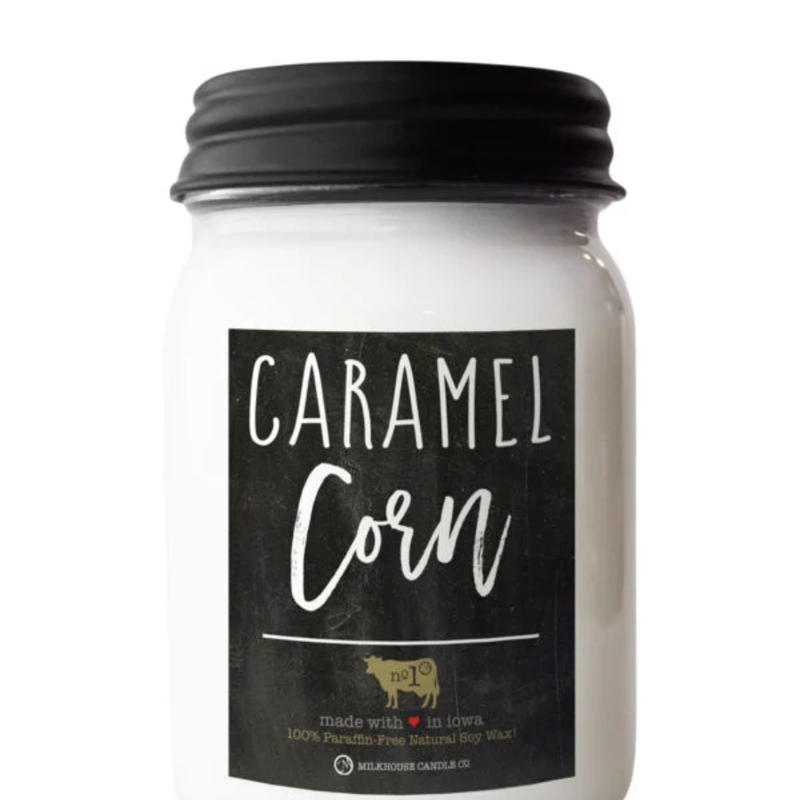 Milkhouse Candle Co Caramel Corn 13 oz