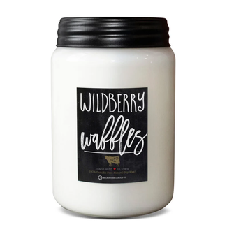 Milkhouse Candle Co Wildberry & Waffles 26 oz