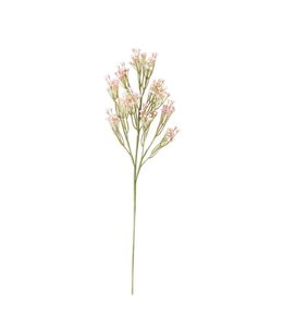 25" Pink Real Touch Babys Breath Spray