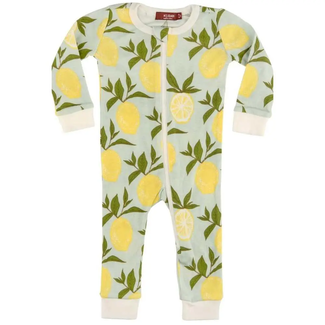 Organic Zipper Pajama