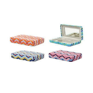 Portable Striped Jewelry Case - Assorted