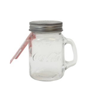 Coca-Cola Mason Jar Salt /Pepper Shaker 4.75 oz