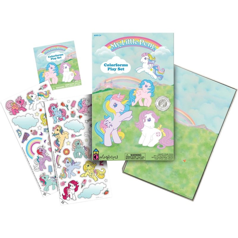 PlayMonster LLC My Little Pony - Colorforms Retro Set