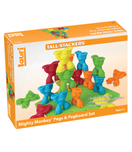 PlayMonster LLC Lauri Tall - Stackers Mighty Monkey Pegs