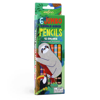 Sloth Jumbo Double Pencils