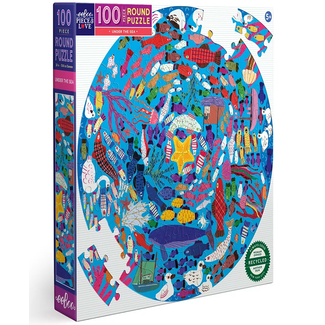 Under the Sea 100pc Round Puzzle