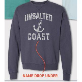 Unsalted Coast Arched Captain Crew