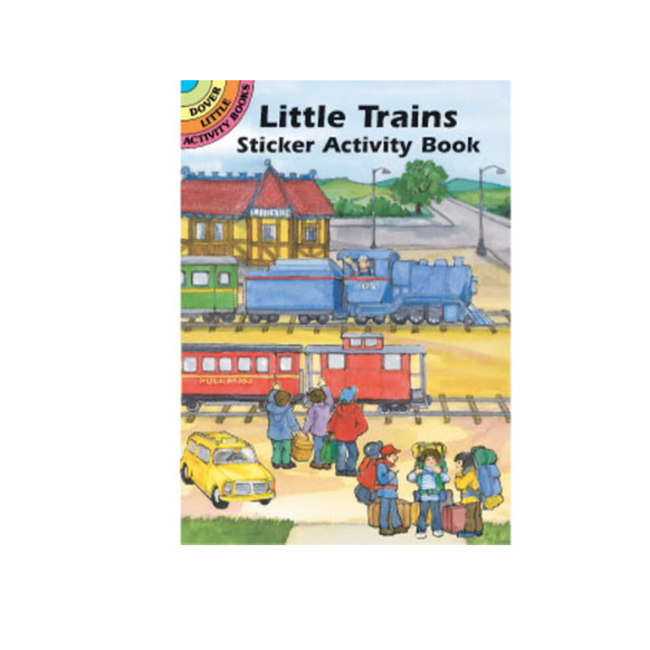 Little Activity Book - Little Trains Sticker