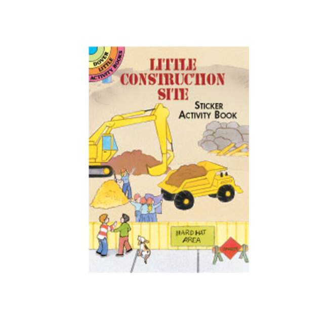 Little Activity Book - Little Construction Site Sticker