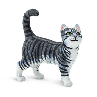 Safari Ltd Gray Tabby Cat