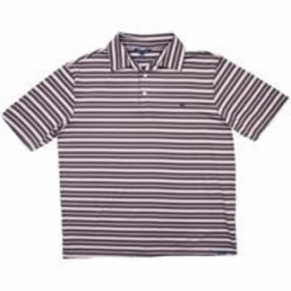 Polo Dark Gray Stripe