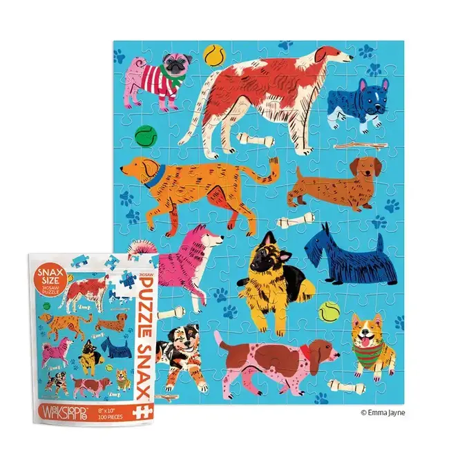 Pooches Playtime 100 pc Puzzle