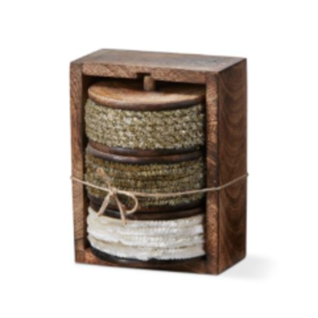 Ribbon and Wooden Spool Set/3