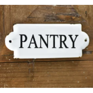 7” Pantry Tin Sign