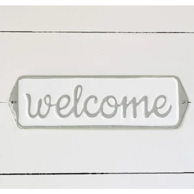 Welcome Grey Street Sign