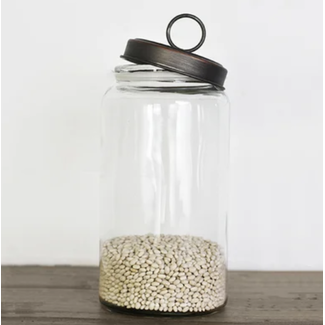 Canister w/Lid 14”