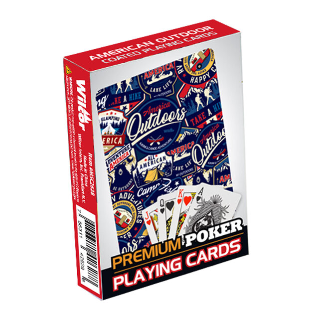 American Outdoor Playing Cards