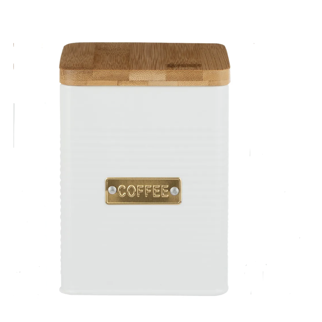 White Coffee Storage