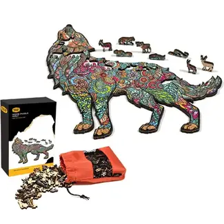 Wolf Wood Puzzle