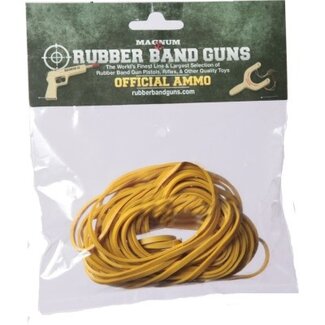 Rubber Band Guns Yellow Ammo 1 oz - Long Pistol/Short Rifle