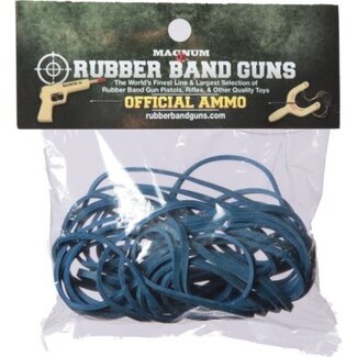 Rubber Band Guns Blue Ammo 1 oz - Long Rifle