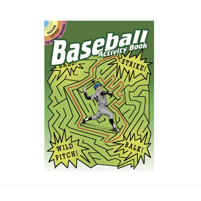 Little Activity Book - Baseball Activity Book