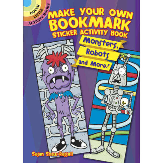 Little Activity Book - MYO Bookmark Monsters/Robots