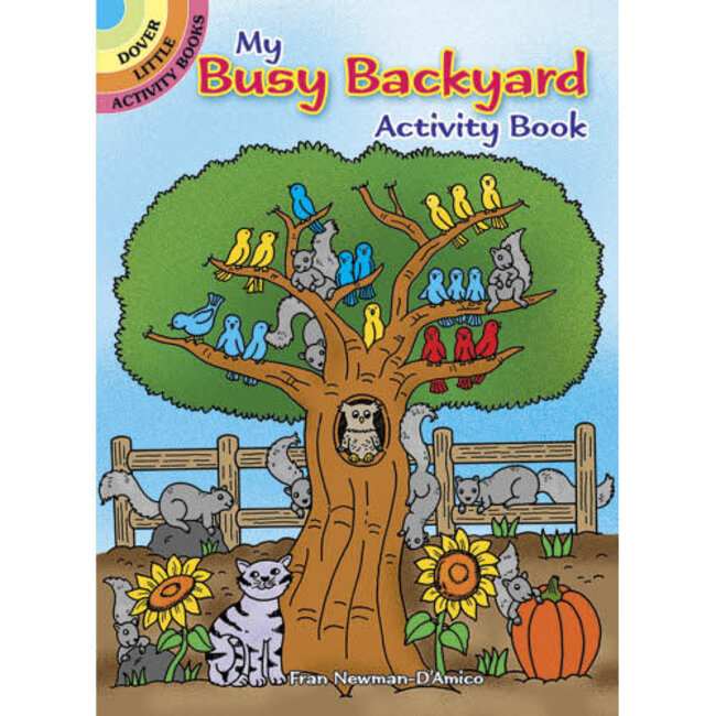 Little Activity Book - Busy Backyard Activity