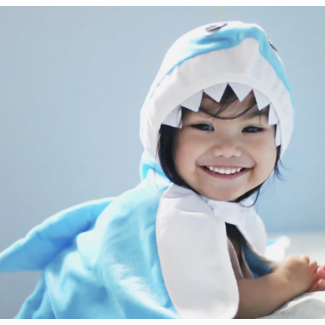 Toddler Shark Cape